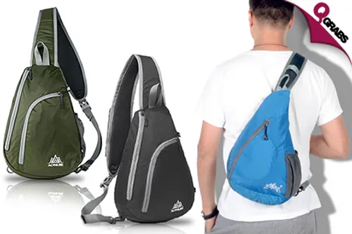 From QR65 Be Sporty with Cross-Body Sling Shoulder Bags - Choose from Three Fun Colors! (Up to QR258 Value)